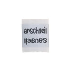 Weblabel | saugeil/arschgeil | weiß