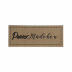 Label | 2x5 cm | Power Mädchen | 30 Farben
