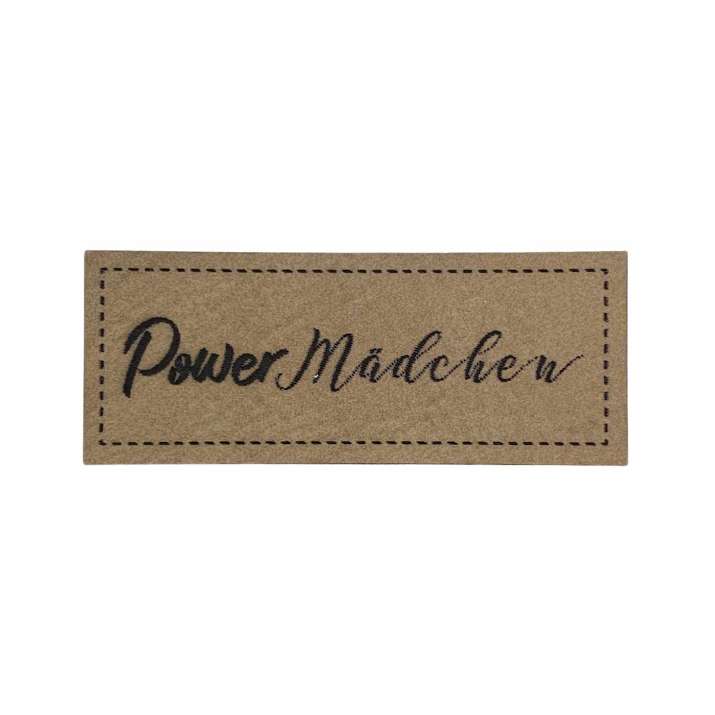 Label | 2x5 cm | Power Mädchen | 30 Farben