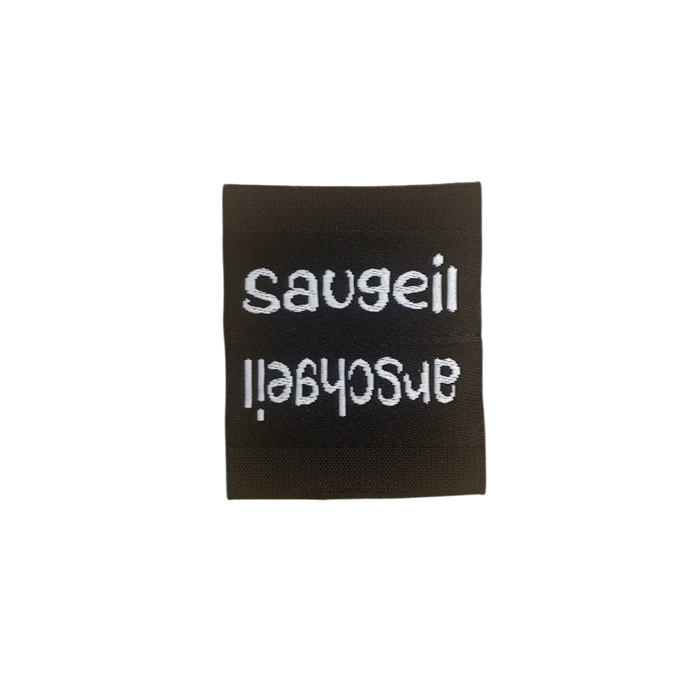 Weblabel | saugeil/arschgeil | schwarz