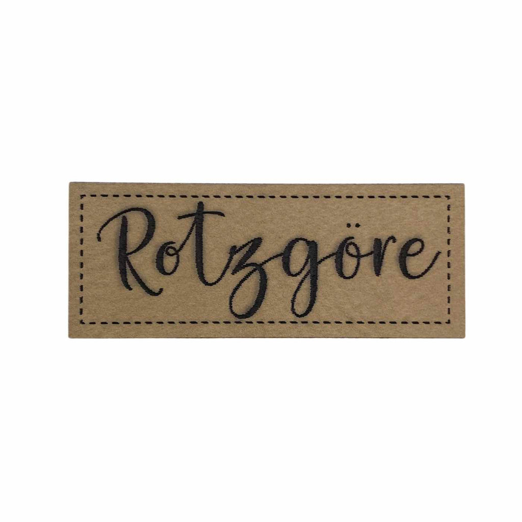 Label | 2x5 cm | Rotzgöre | 30 Farben
