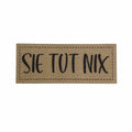 Label | 2x5 cm | Sie tut nix | 30 Farben