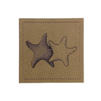 Label | 4x4 cm | Seesternchen #4 | 30 Farben