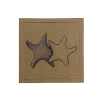 Label | 4x4 cm | Seesternchen #4 | 30 Farben