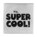 Weblabel | ms super cool | weiß