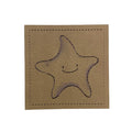Label | 4x4 cm | Seesternchen #2 | 30 Farben