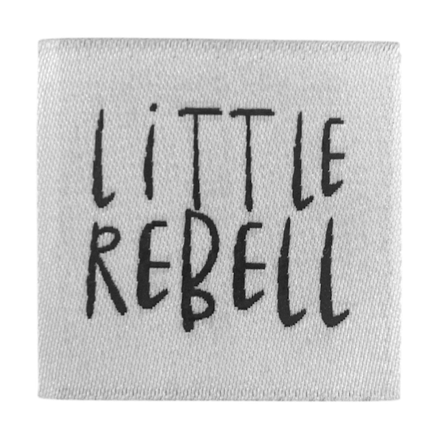 Weblabel | little Rebell | weiß