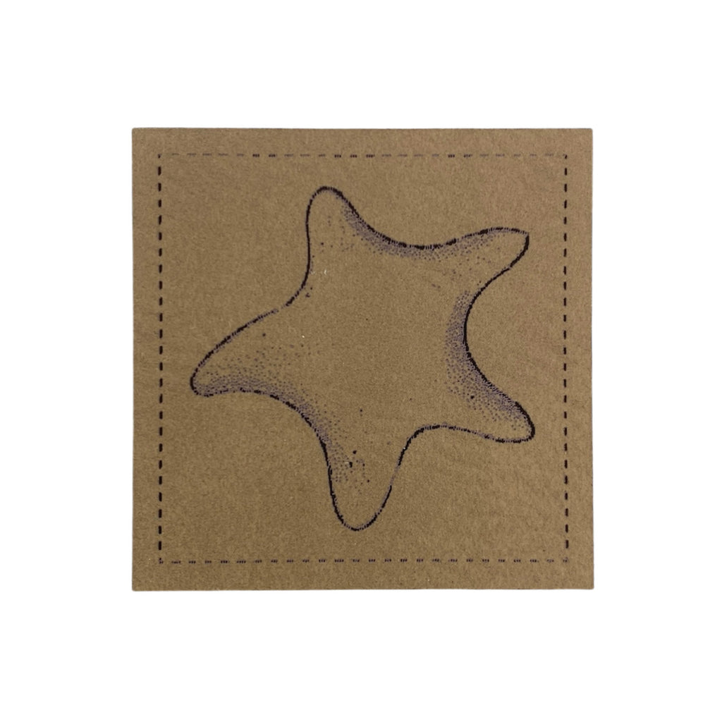Label | 4x4 cm | Seesternchen #1 | 30 Farben