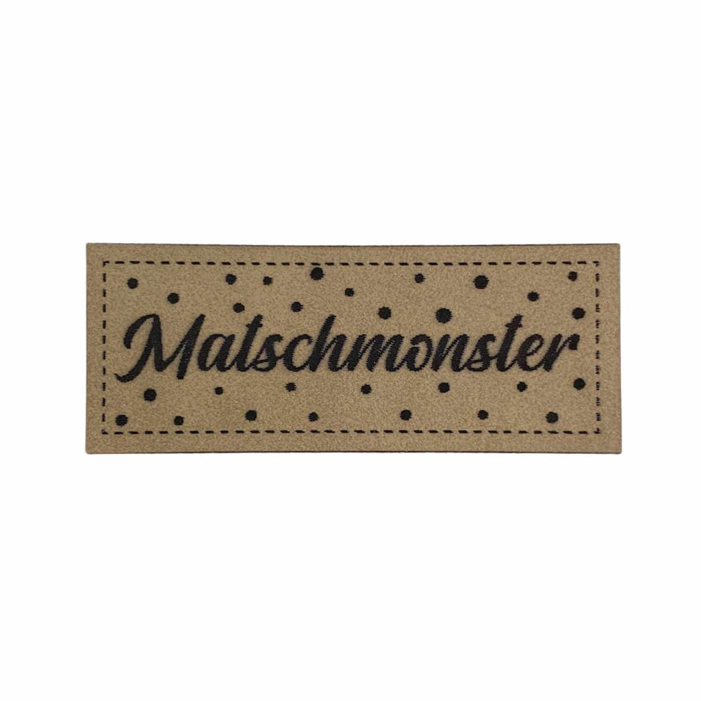 Label | 2x5 cm | Matschmonster | 30 Farben
