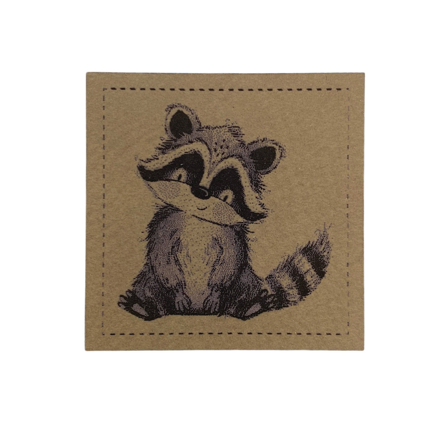 Label | 4x4 cm | Racoonies #2 | 30 Farben