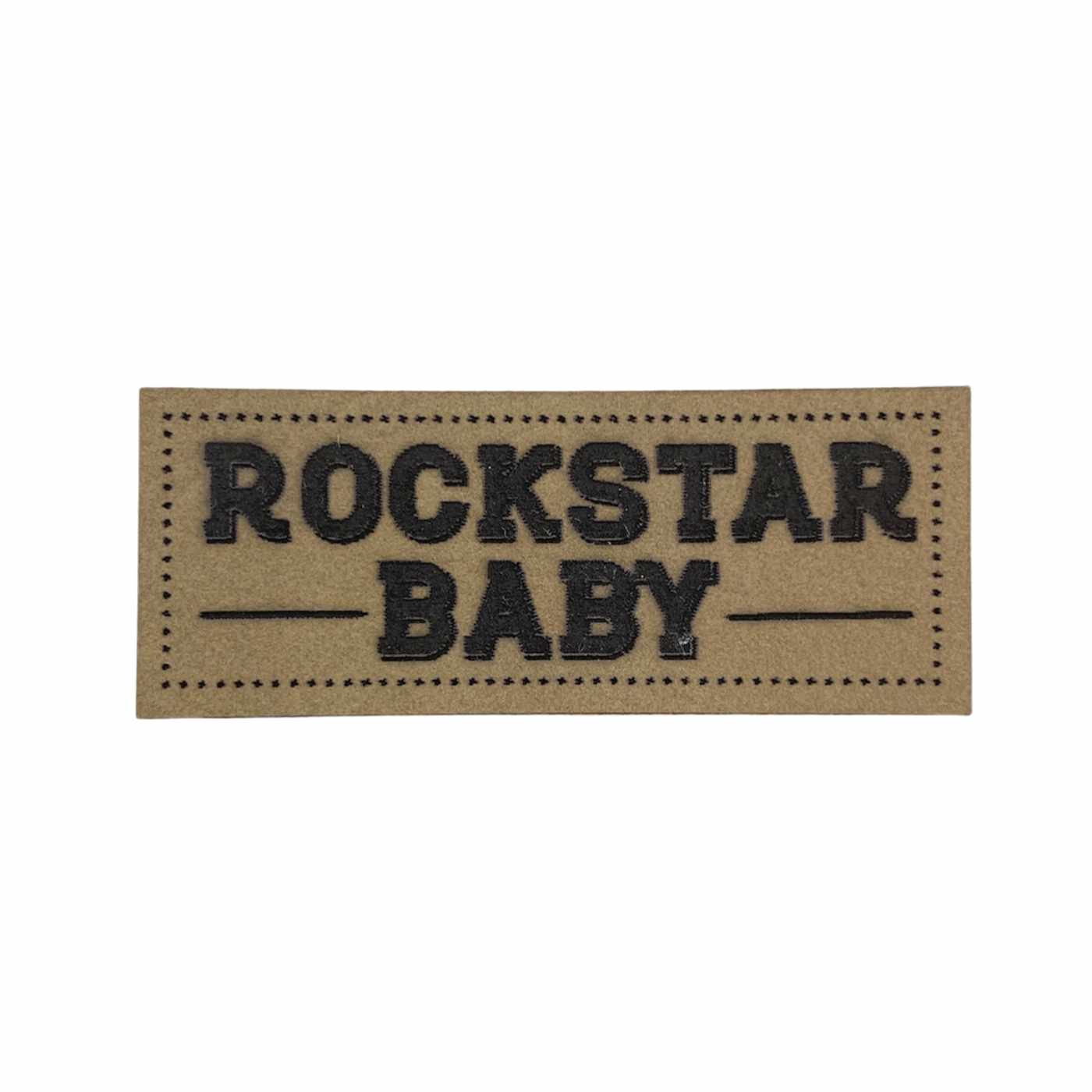 Label | 2x5 cm | Rockstarbaby | 30 Farben