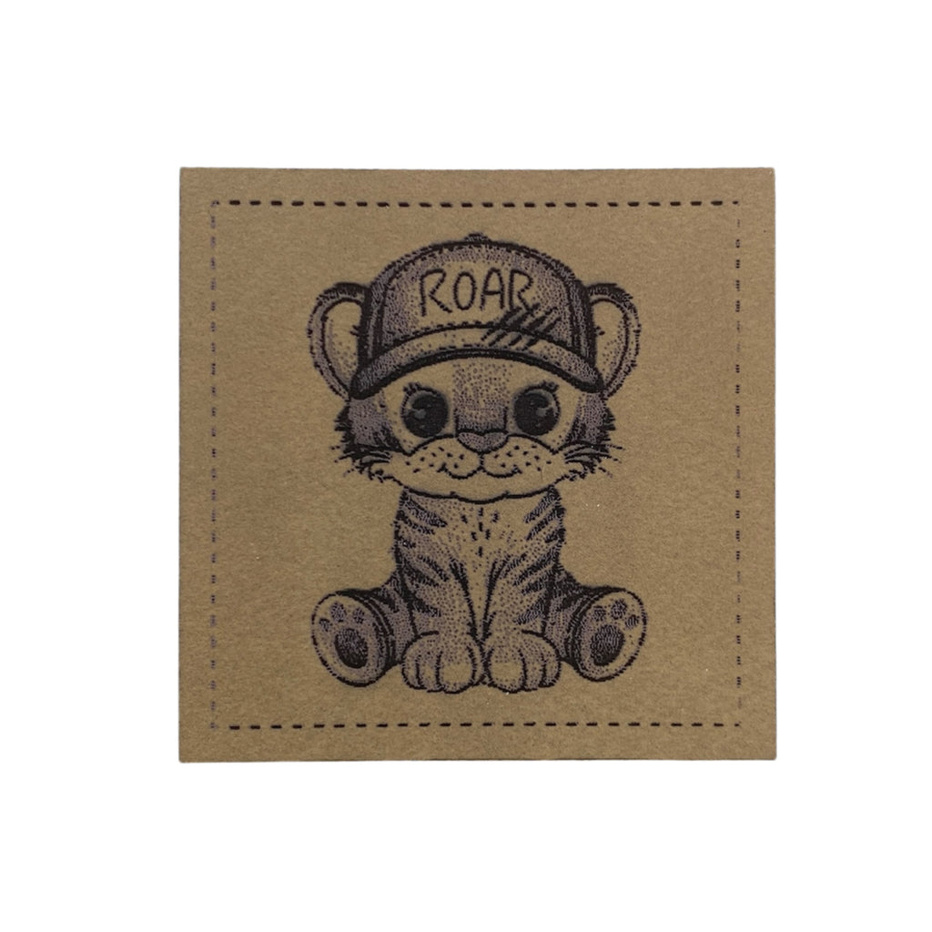 Label | 4x4 cm | Tigerchen #1 | 30 Farben