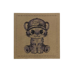 Label | 4x4 cm | Tigerchen #1 | 30 Farben