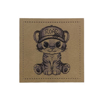 Label | 4x4 cm | Tigerchen #1 | 30 Farben