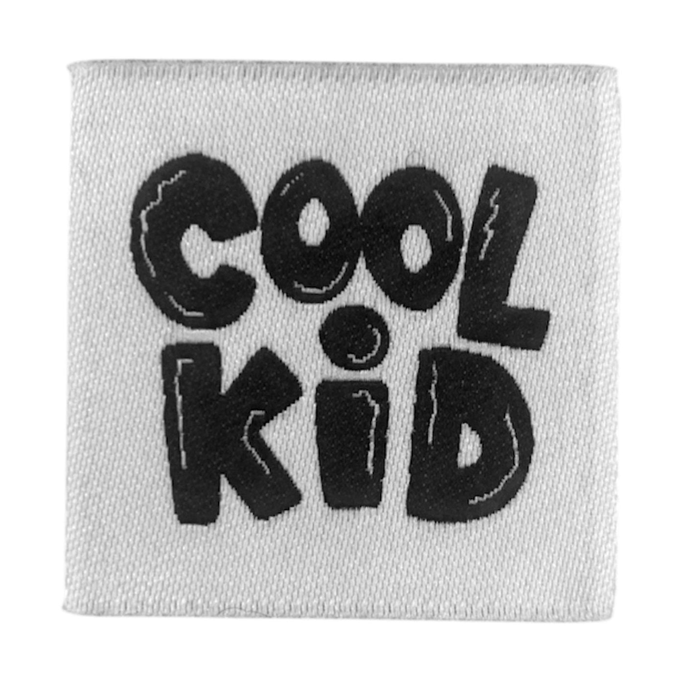 Weblabel | cool kid | weiß
