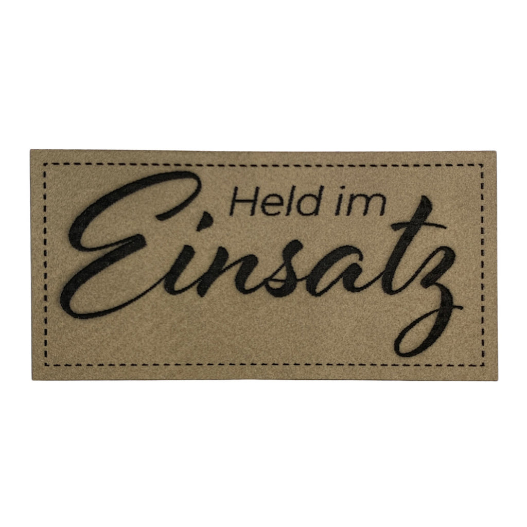 Label | 3x6 cm | Held im Einsatz | 30 Farben