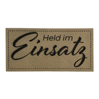 Label | 3x6 cm | Held im Einsatz | 30 Farben