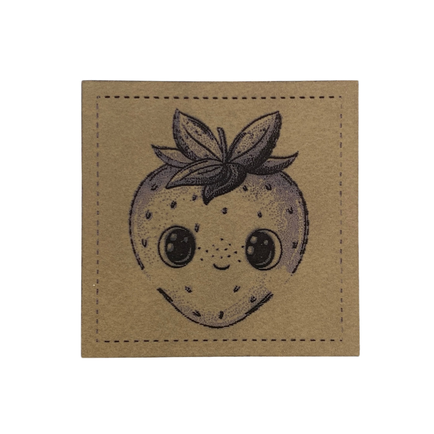 Label | 4x4 cm | Erdbeertag #2 | 30 Farben