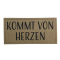 Label | 3x6 cm | kommt von Herzen #1 | 30 Farben