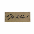 Label | 2x5 cm | Glückskind | 30 Farben