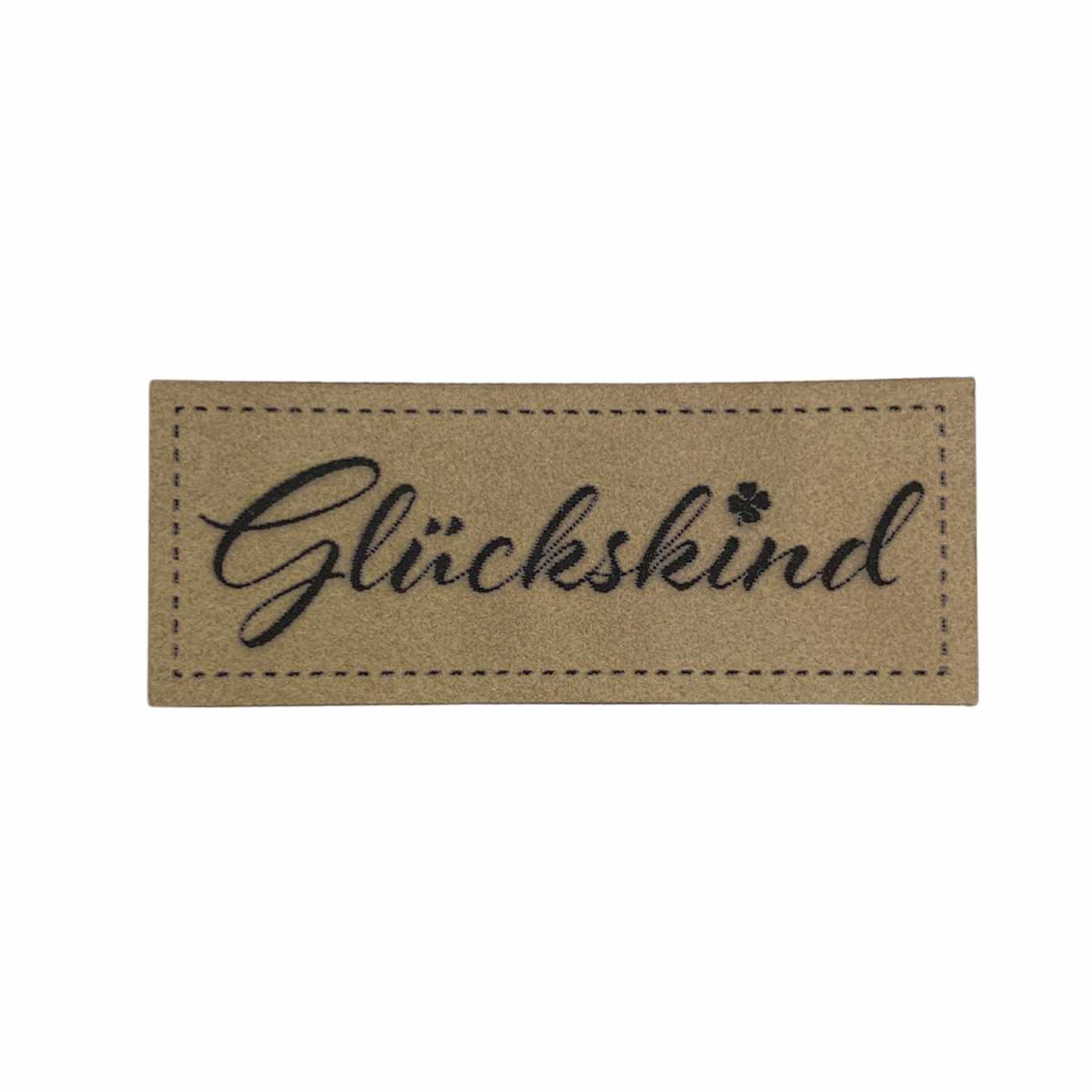 Label | 2x5 cm | Glückskind | 30 Farben