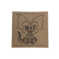 Label | 4x4 cm | Herz Drache | 30 Farben