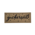 Label | 2x5 cm | zuckersüß | 30 Farben