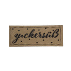 Label | 2x5 cm | zuckersüß | 30 Farben