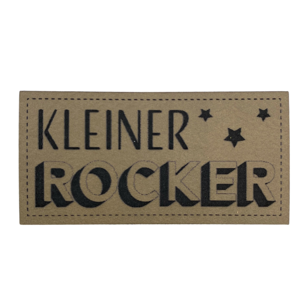 Label | 3x6 cm | kleiner Rocker | 30 Farben