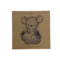 Label | 4x4 cm | Mausbeere #3 | 30 Farben