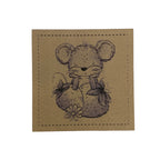 Label | 4x4 cm | Mausbeere #3 | 30 Farben