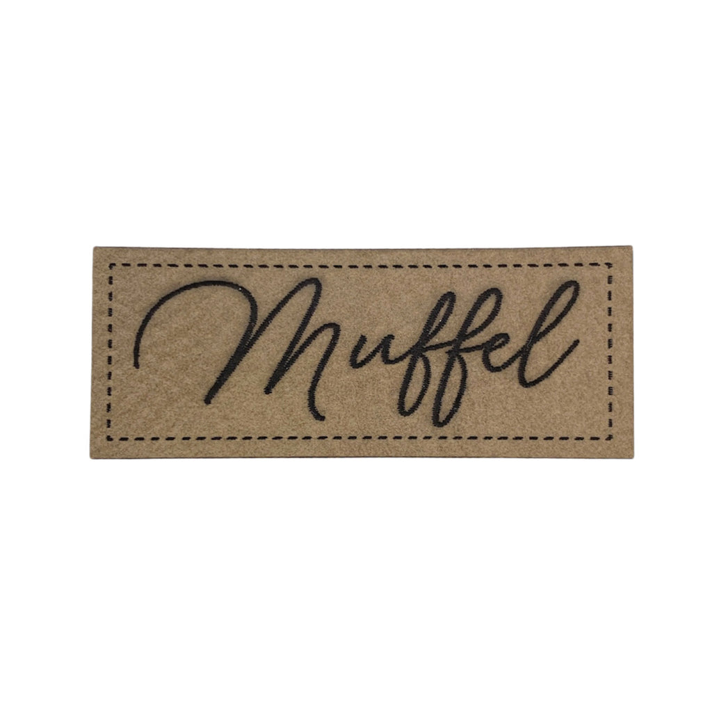 Label | 2x5 cm | Muffel | 30 Farben