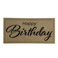 Label | 3x6 cm | Happy Birthday | 30 Farben