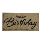 Label | 3x6 cm | Happy Birthday | 30 Farben