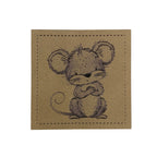 Label | 4x4 cm | Mausbeere #2 | 30 Farben