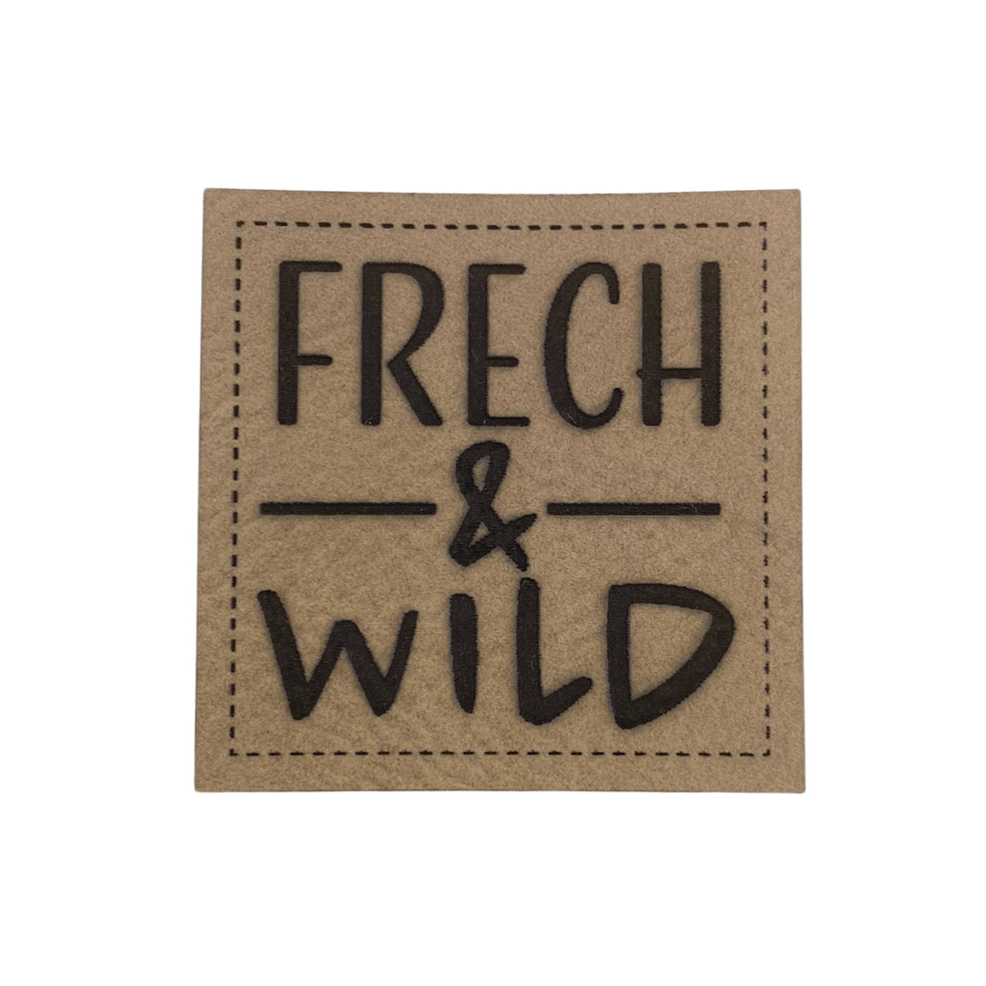 Label | 4x4 cm | frech & wild | 30 Farben
