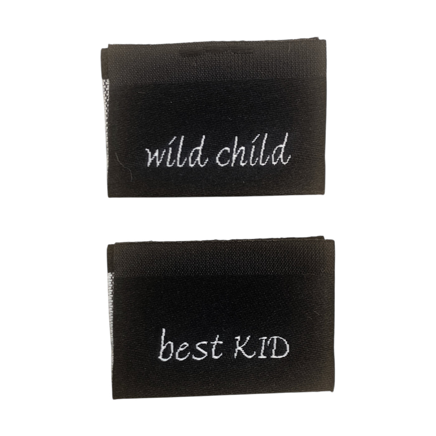 Weblabel | best KID/wild child | schwarz