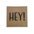 Label | 4x4 cm | Hey! | 30 Farben