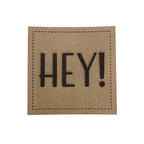 Label | 4x4 cm | Hey! | 30 Farben