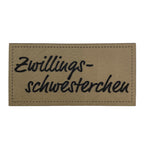 Label | 3x6 cm | Zwillingsschwesterchen | 30 Farben