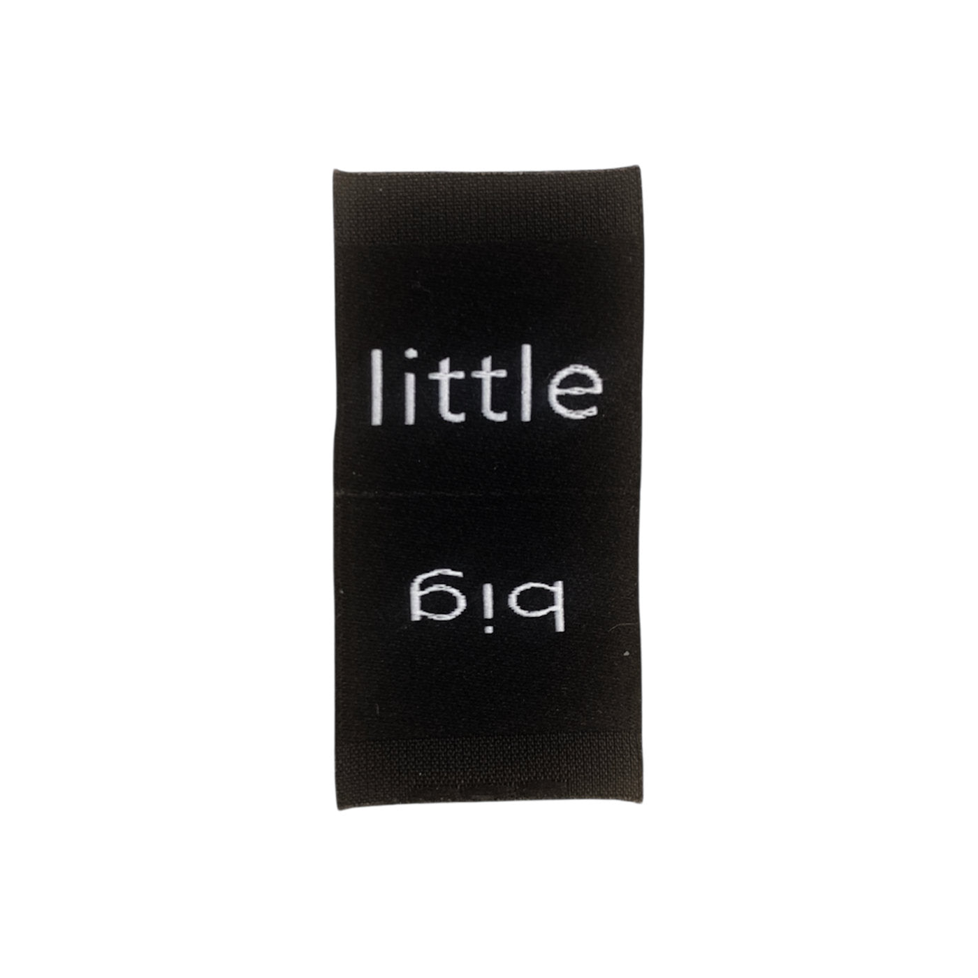 Weblabel | big/little | schwarz