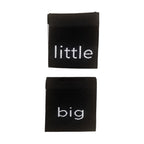 Weblabel | big/little | schwarz