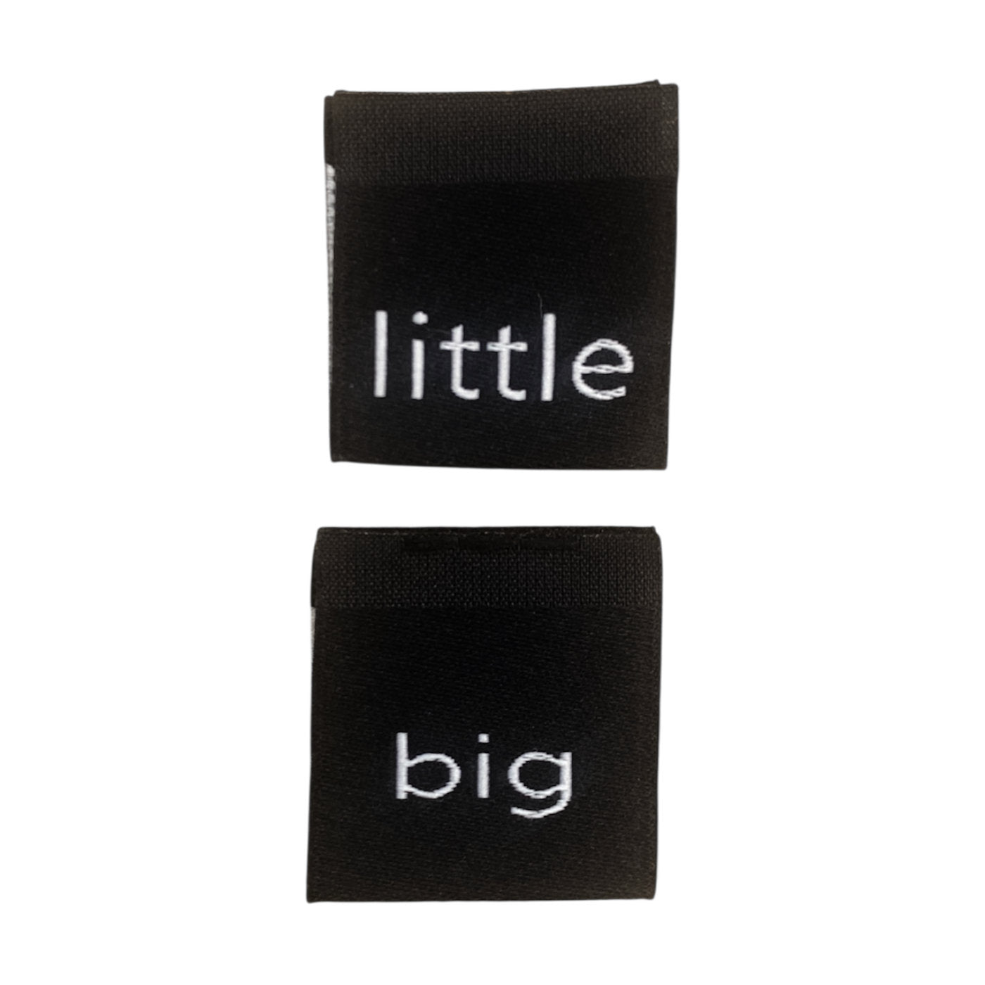 Weblabel | big/little | schwarz