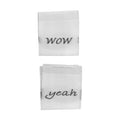 Weblabel | wow/yeah | weiß