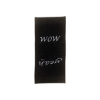 Weblabel | wow/yeah | schwarz