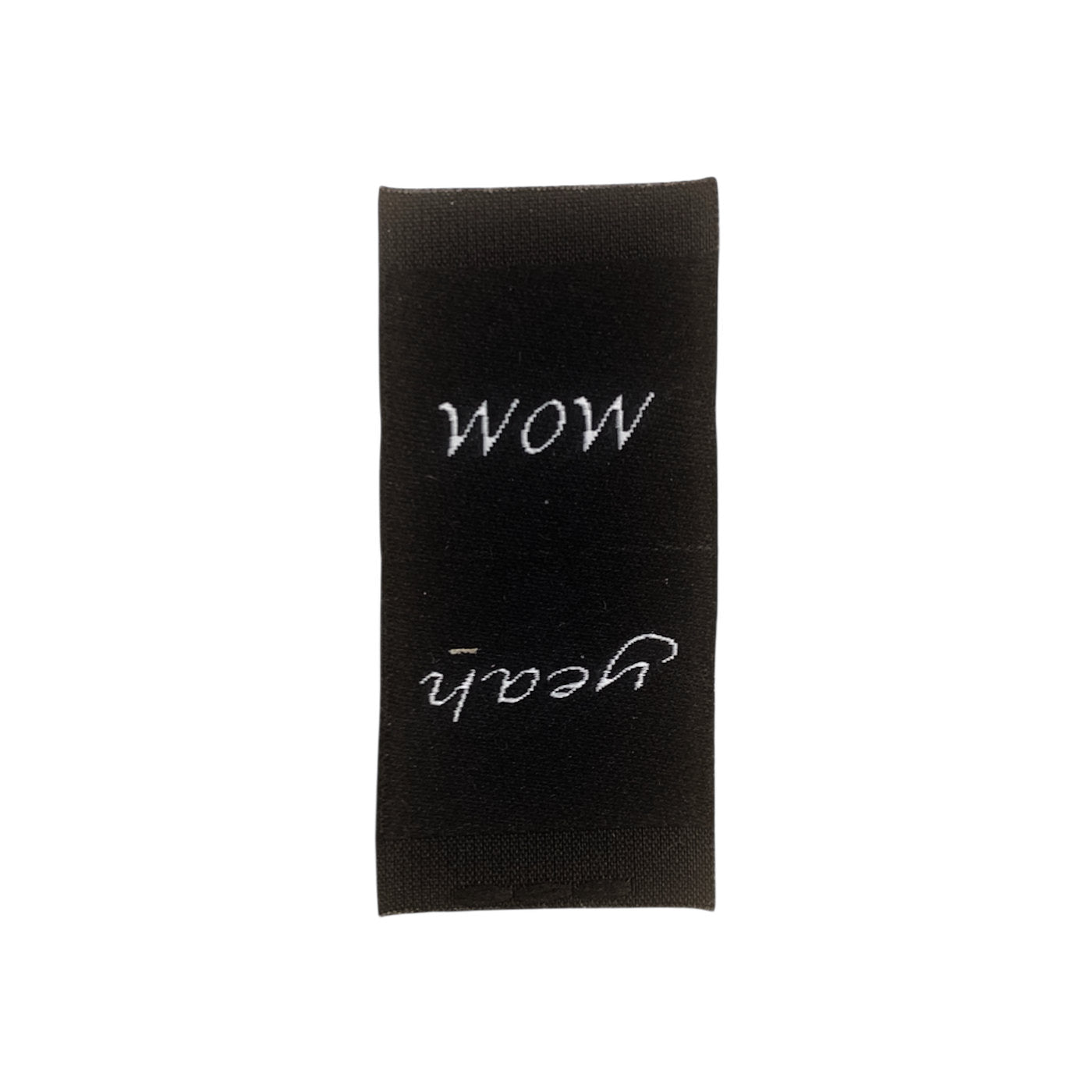 Weblabel | wow/yeah | schwarz