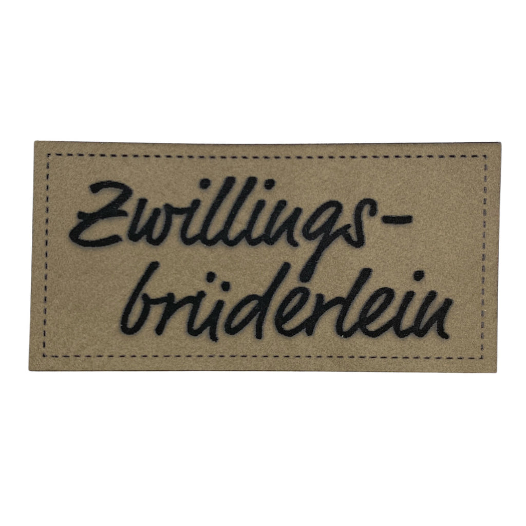 Label | 3x6 cm | Zwillingsbrüderlein | 30 Farben