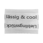 Weblabel | Lieblingsstück/lässig & cool | weiß