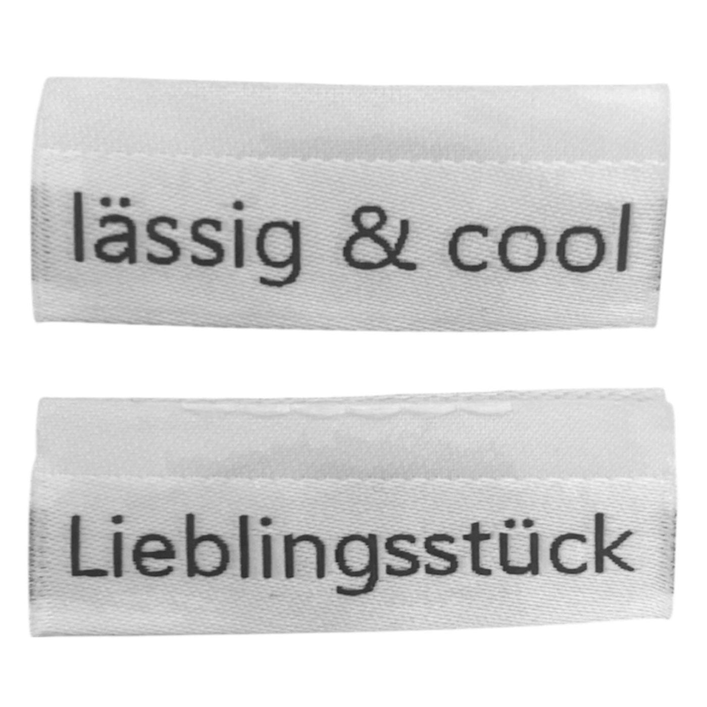 Weblabel | Lieblingsstück/lässig & cool | weiß