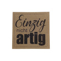 Label | 4x4 cm | einzig nicht artig | 30 Farben